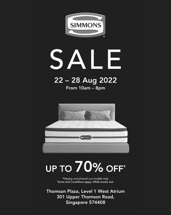 Sale Up To 70 Off Simmons Leading Premium Mattress Brand